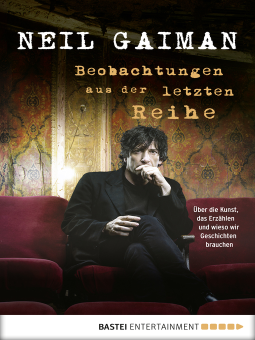 Title details for Beobachtungen aus der letzten Reihe by Neil Gaiman - Available